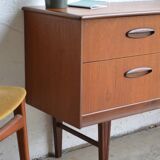 Enfilade/sideboard with 4 drawers, 123 cm