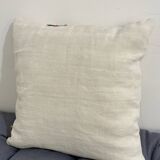 Square cushion in vintage fabric, Kilim style.