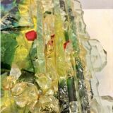 Raak wall lamp in crystal, Chartres model