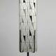 Floor Lamp with Sven Markelius “Pythagoras” Fabric Shade — Nordiska Kompaniet (attr.), Sweden, circa 1955–1960
