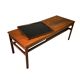Table basse en palissandre Hans Olsen années 1960