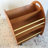 Library on vintage wheels