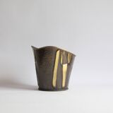 Modernist copper cachepot, 1950s.