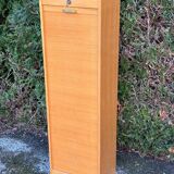 Curtain filing cabinet
