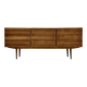 1960s vintage German mid-century walnut sideboard