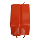 Orange Vintage Contempra Rotary Telephone