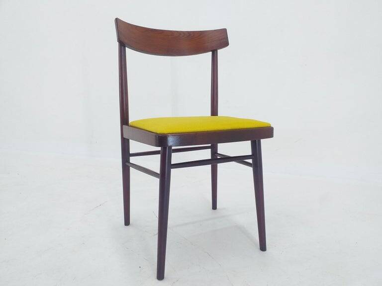 Set of Five Mid Century Dining Chairs, Denmark, 1970s