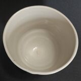 Vintage matcha bowl, stoneware, handcrafted.
