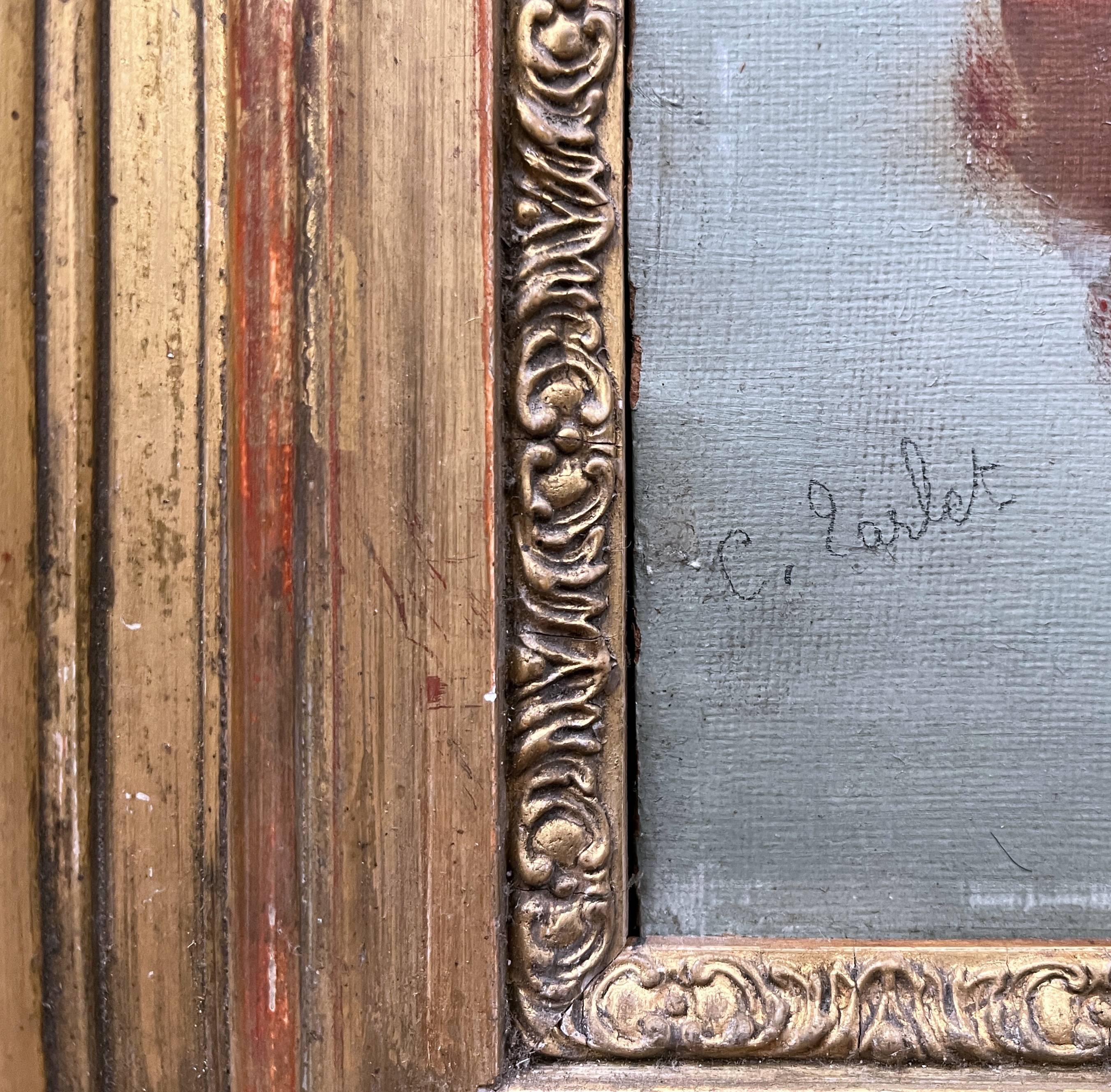 HSP painting "Composition with fruits" 19th/20th century signed