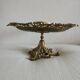 Centre de table en bronze avec décoration nymphe