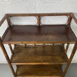 Small rattan shelf