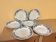 Longchamp Terre De Fer Alesia - 6 assiettes plates en faience ancienne