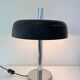 Big design extra large midcentury mushroom table lamp by Hillebrand, 1970s