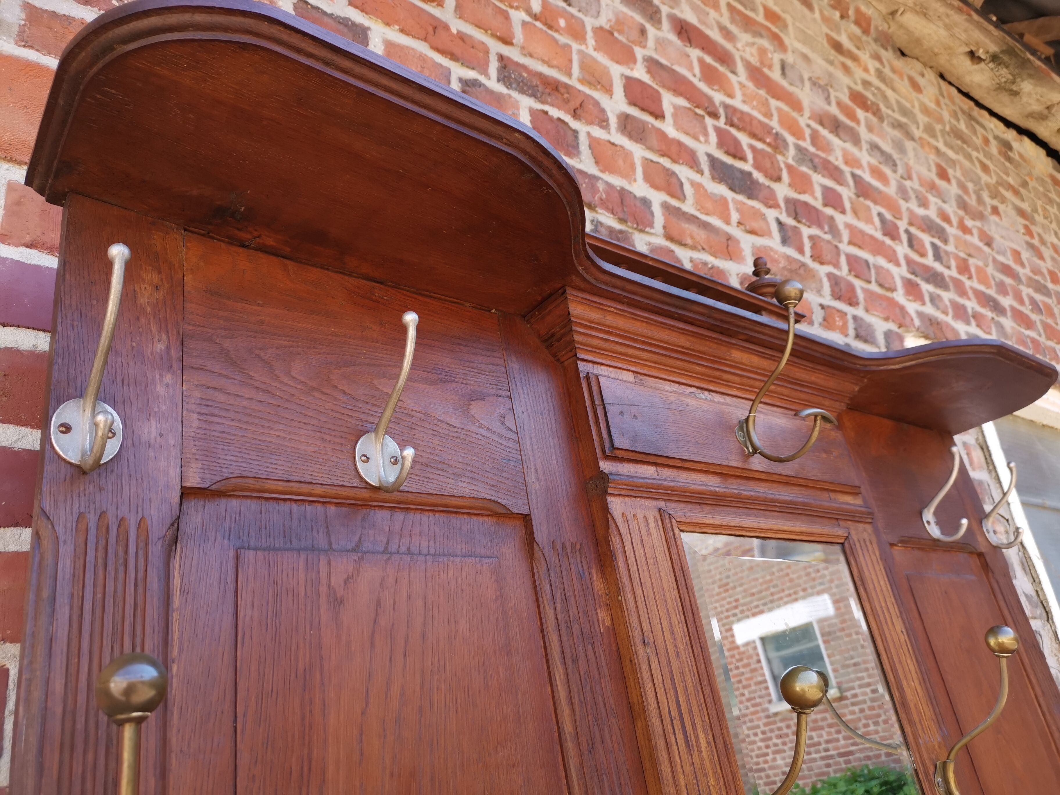 Dressing coat door late 19th
