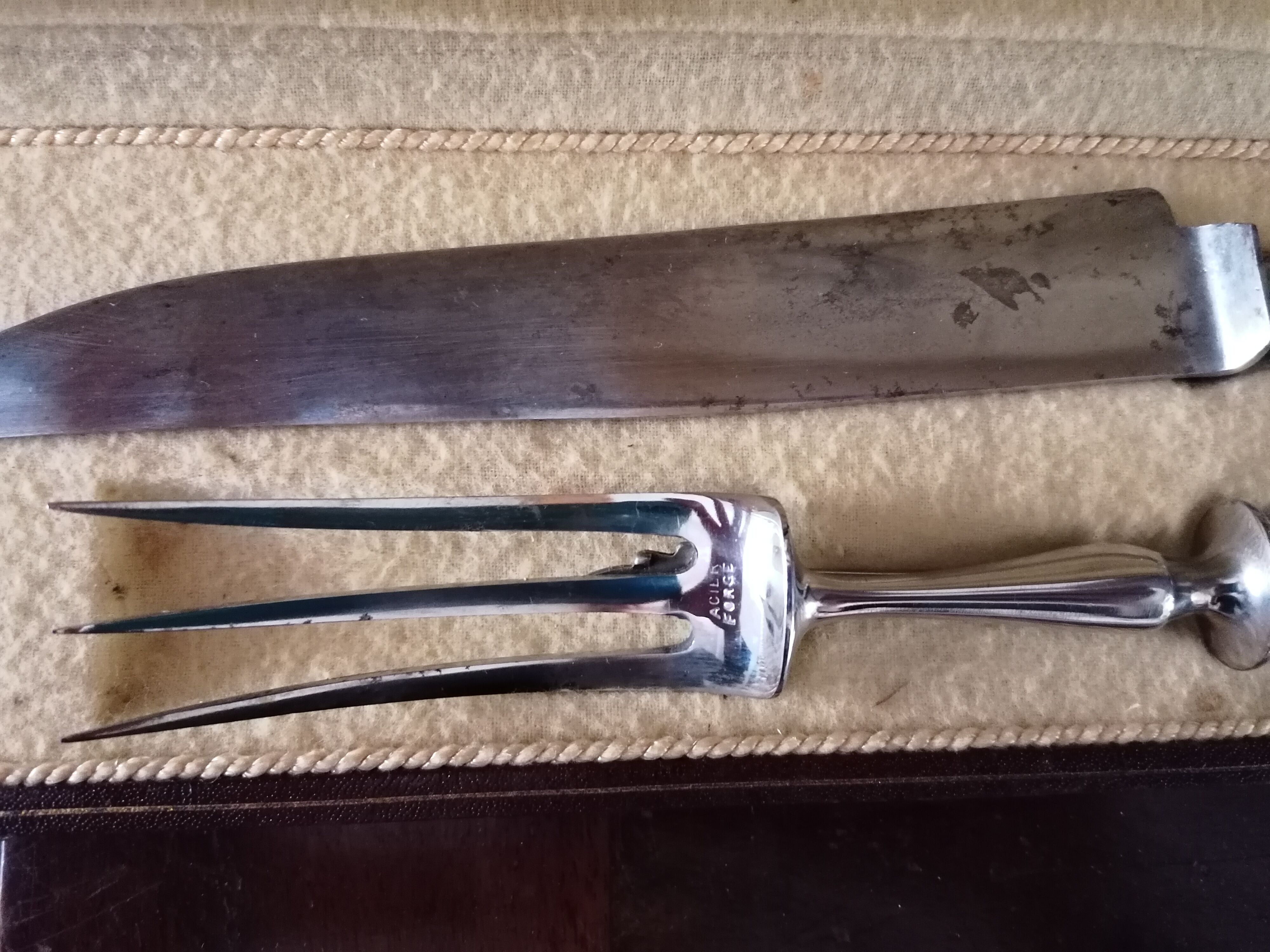 Service à gigot Art Nouveau