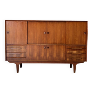 enfilade, buffet en teck