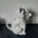 Théière chat blanc