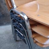 Set of 4 chairs, 80's design