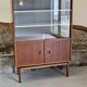 Small MDK display case / teak veneer bookcase 1960 Scandinavian design