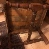 Pair of tapestry armchairs