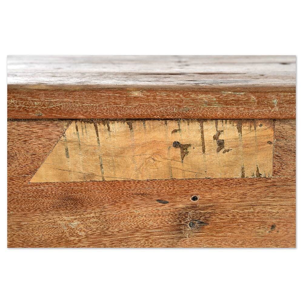 Large solid wood work table (245 x 80 x 90cm)