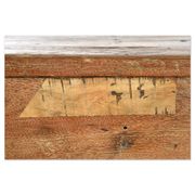 Grande table de travail en bois massif (245 x 80 x 90cm)