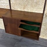 60s 70s teak wall shelf Wall Unit Kai Kristiansen for FM Møbler Denmark