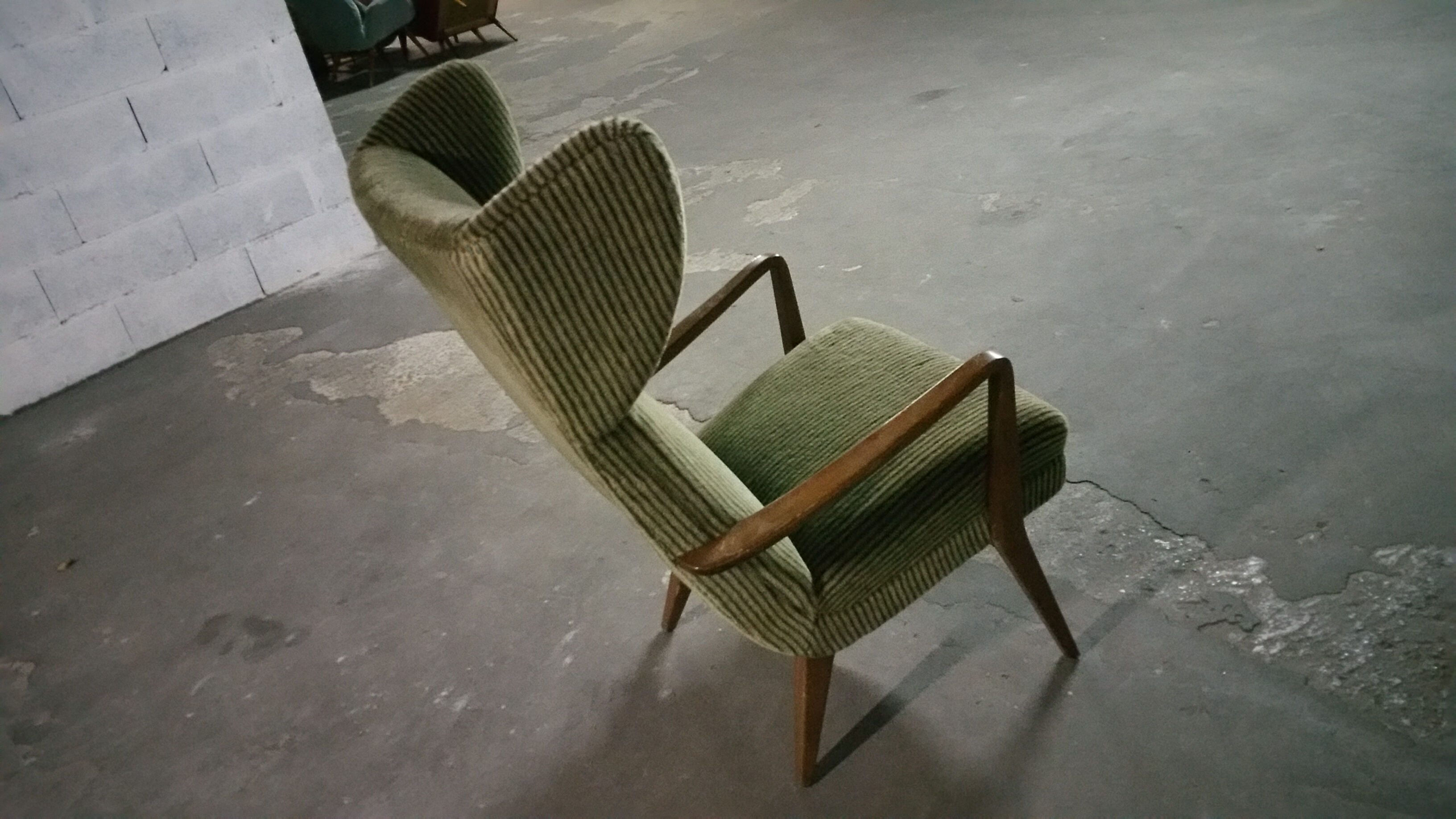 Bergere Chair Scandinavian wing chair