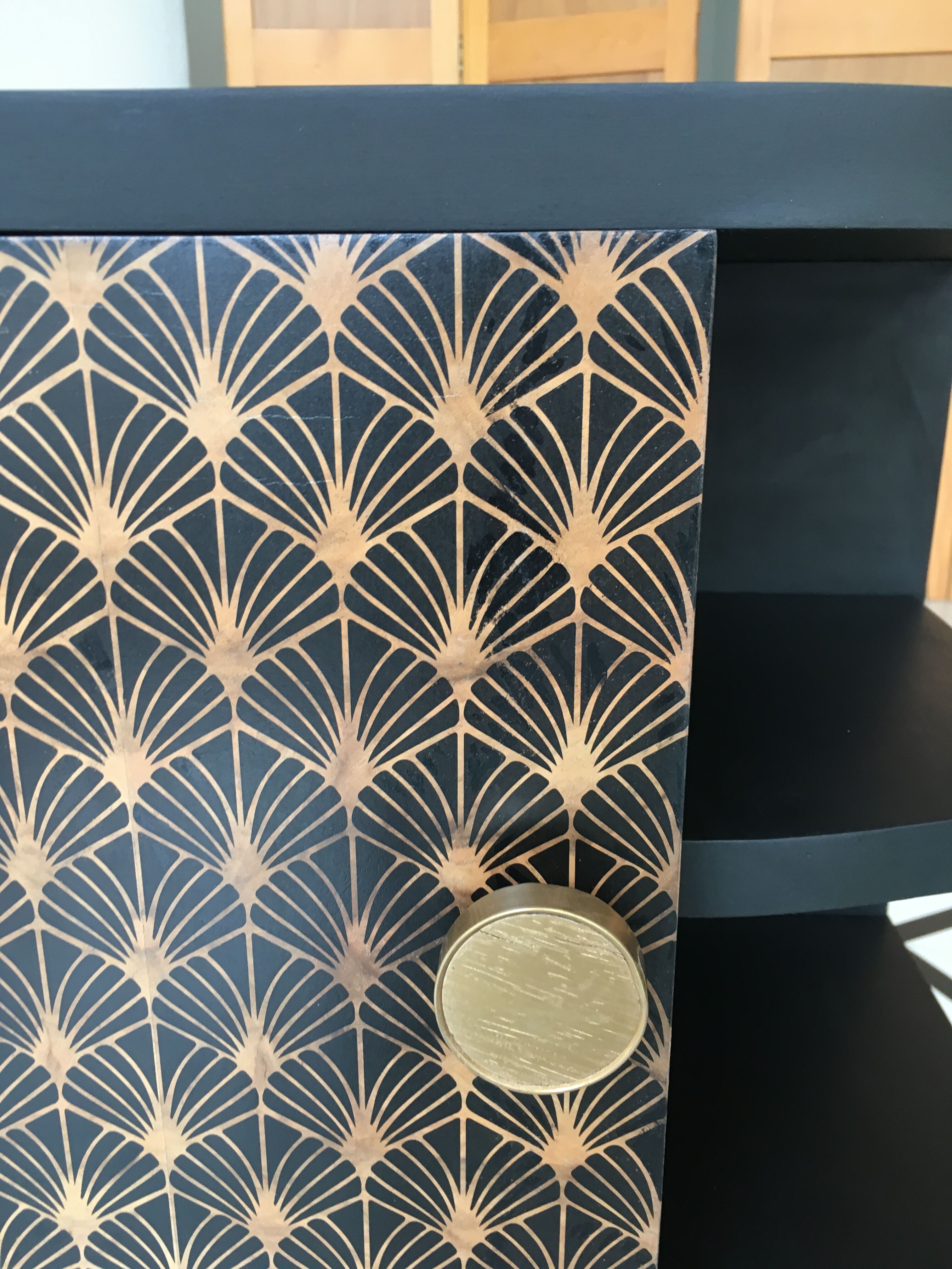 Pair of vintage bedside