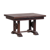 French oak deco dining table