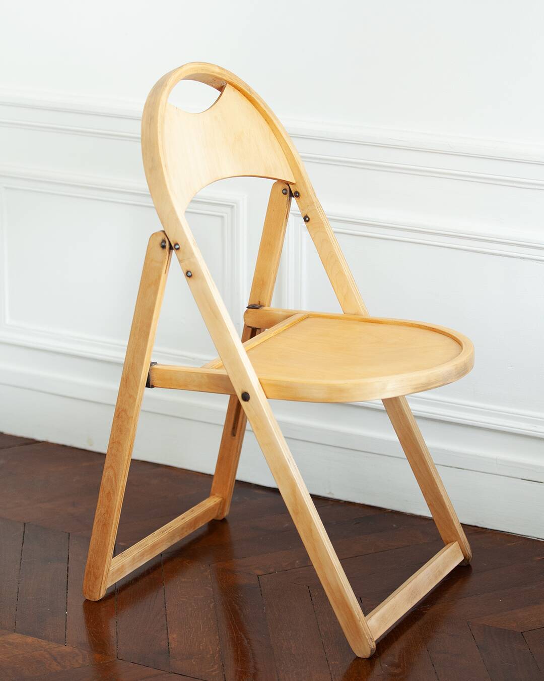 Beech folding chair OTK 25