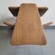 Vintage magazine holder side table 1960