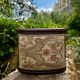 Napoleon III style footrest with upholstery