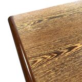 Vintage executive desk - large desk wenge 70s design