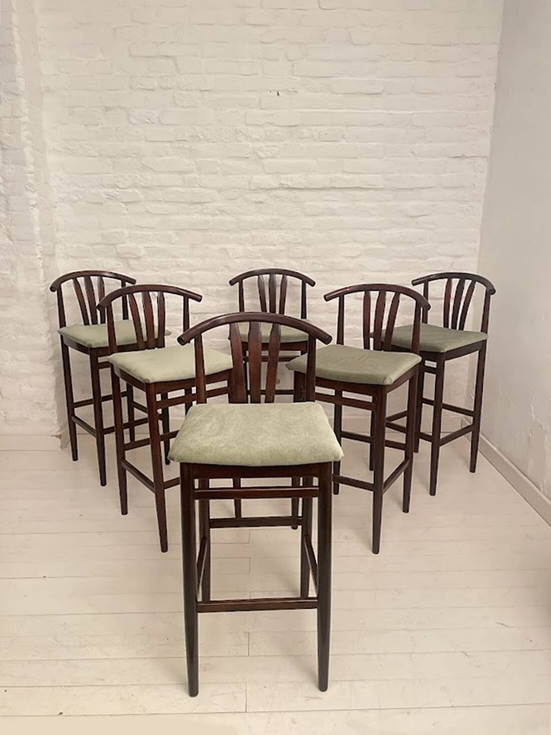 Vintage HajduThonet Barstools 1970s Hungary