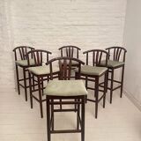 Vintage HajduThonet Barstools 1970s Hungary
