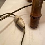 Bamboo bedside lamp
