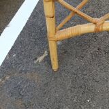 Bureau ancien en rotin vintage XXeme