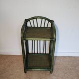 Rattan bedside table
