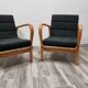 Paire de fauteuils par K. Kozelka & A. Kropacek