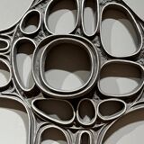 Brutalist wall sculpture from the 1970s