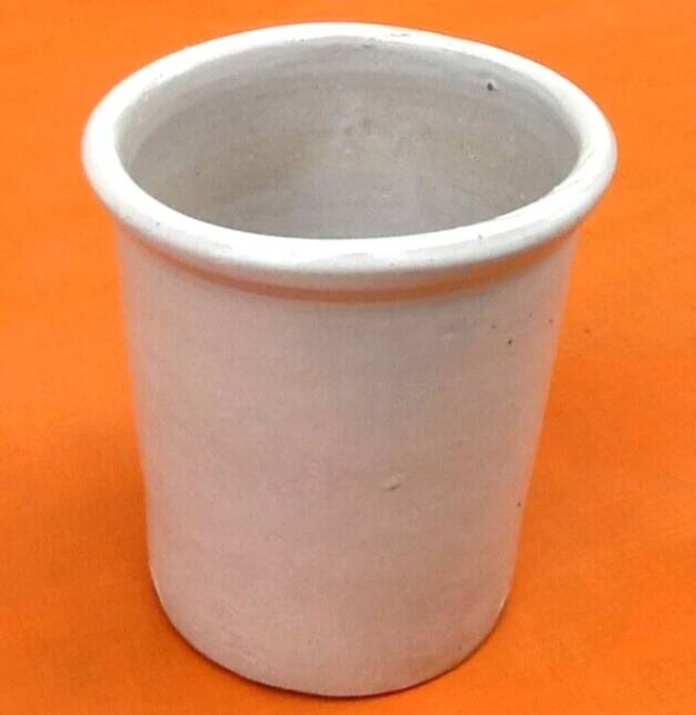 Old glazed ceramic pot
