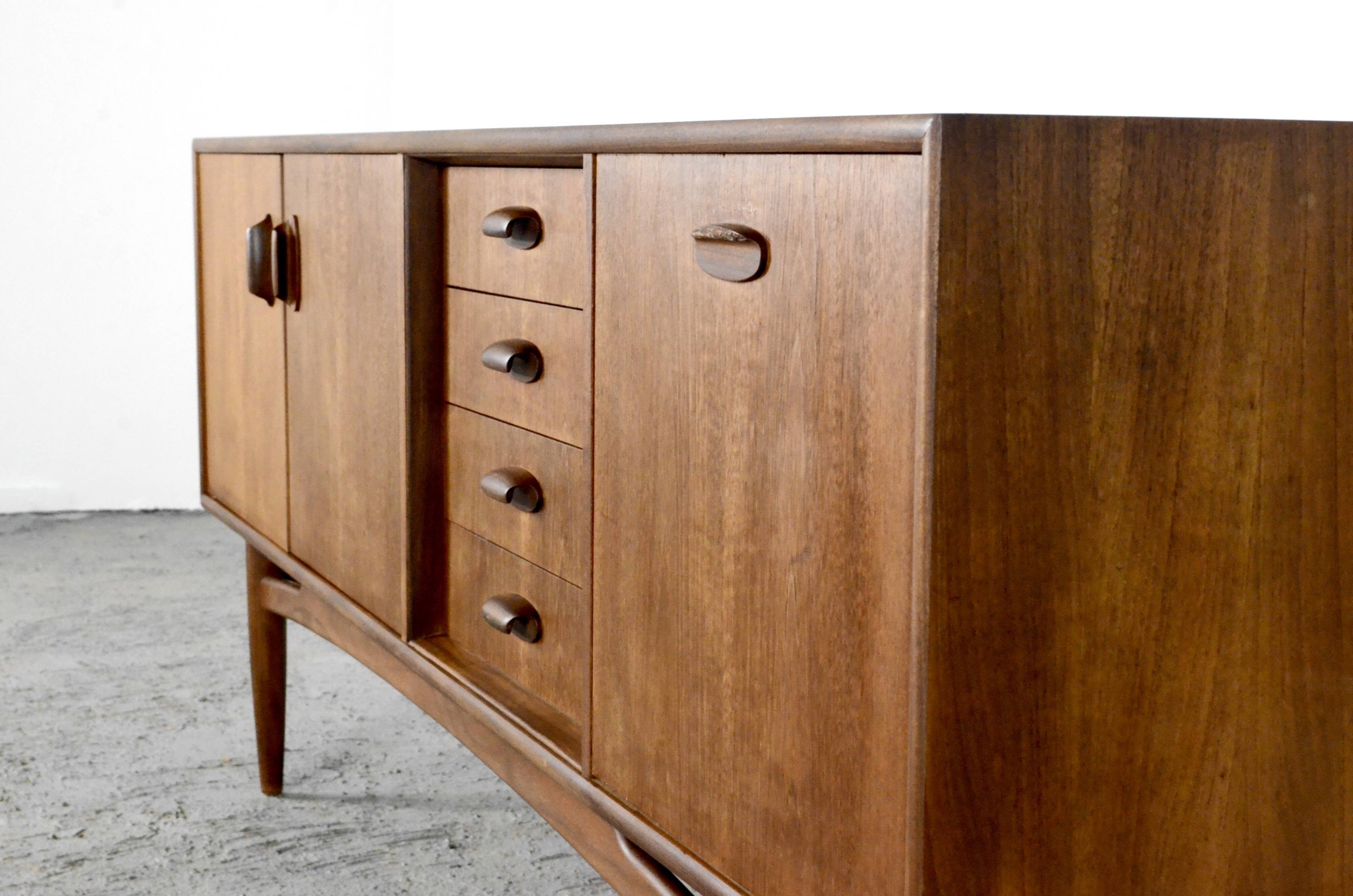 Buffet vintage Mid-Century en Afromosia et teck