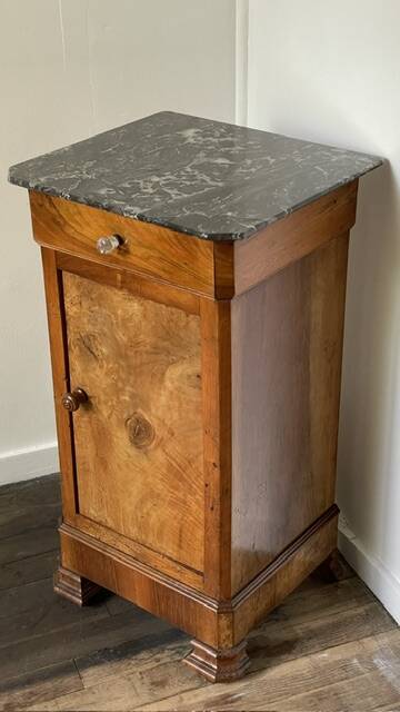 Antique Marble Bedside Table
