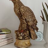 Vintage plaster eagle statue