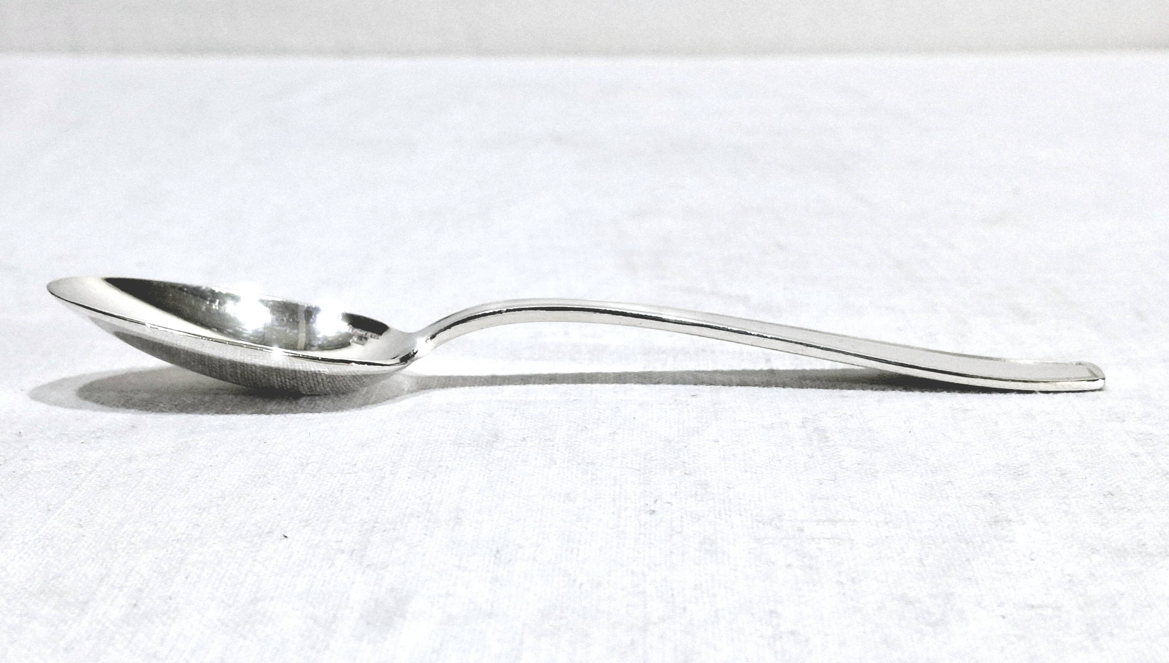 Christofle - 12 coffee spoons atlas model