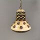 A stunning ceramic hanging lamp with exquisite details. Denmark 1970s