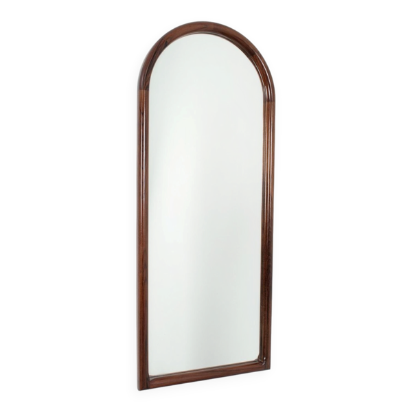 Miroir avec cadre en bois, Vildbjerg, années 1970 — Beyit