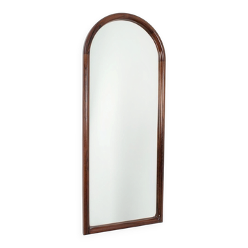 Miroir avec cadre en bois, Vildbjerg, années 1970