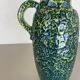 Vase multicolore Super Color Crusty Fat Lava Scheurich, Allemagne WGP, années 1970